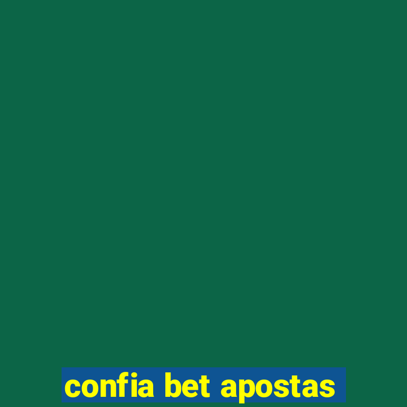 confia bet apostas